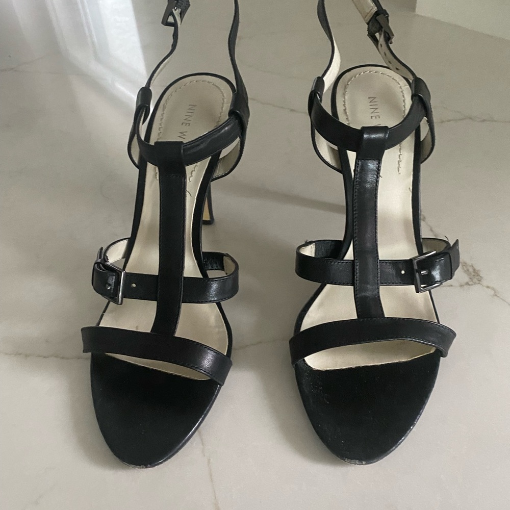 Black Nine West Sandal